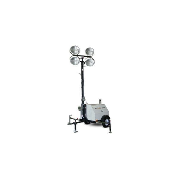 Towable Light Tower with 8-15kW Generator, 4,200W, Vertical Mast, Diesel Powered - Image 5