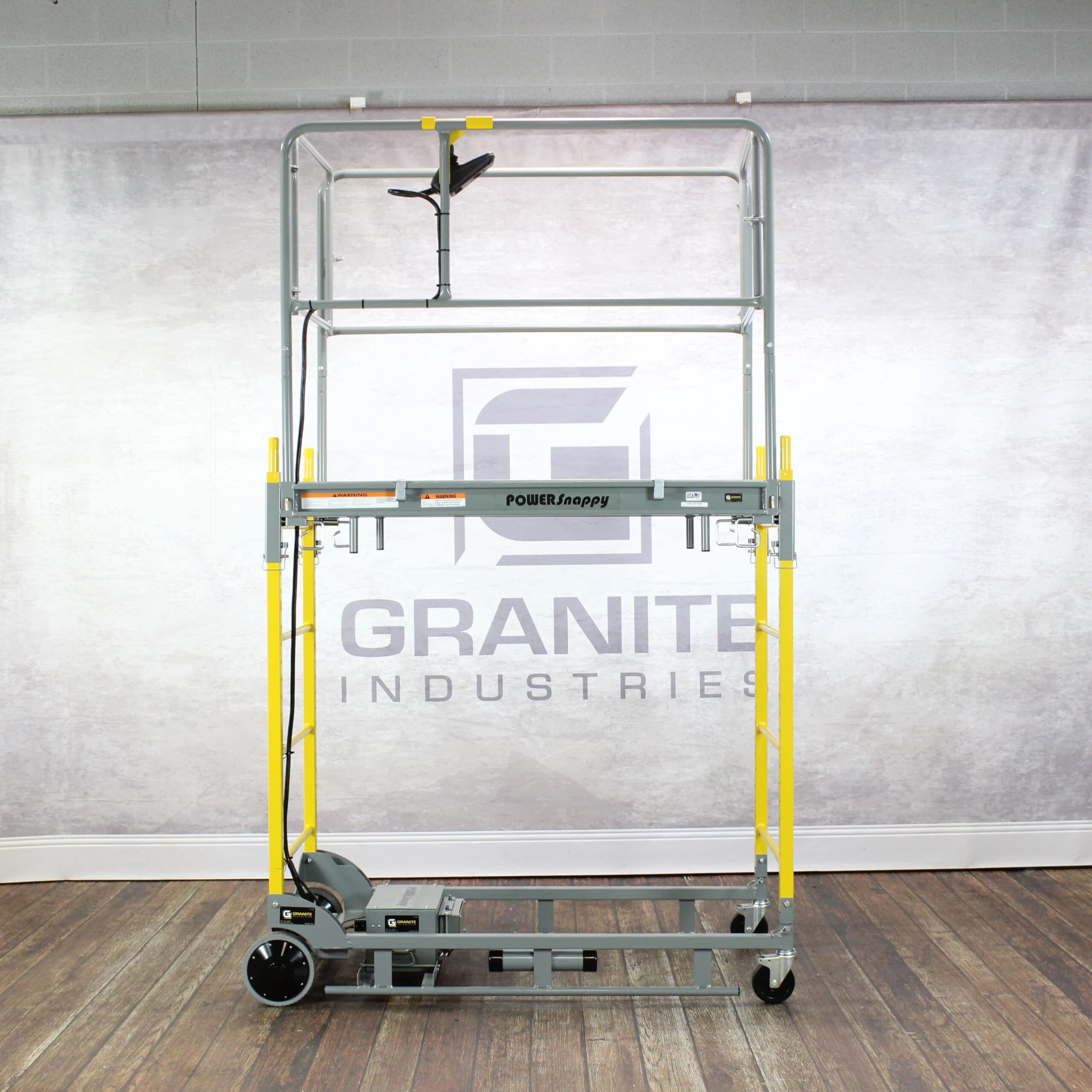 3 Meter One-Person Pusharound Lift, Electric - Image 3