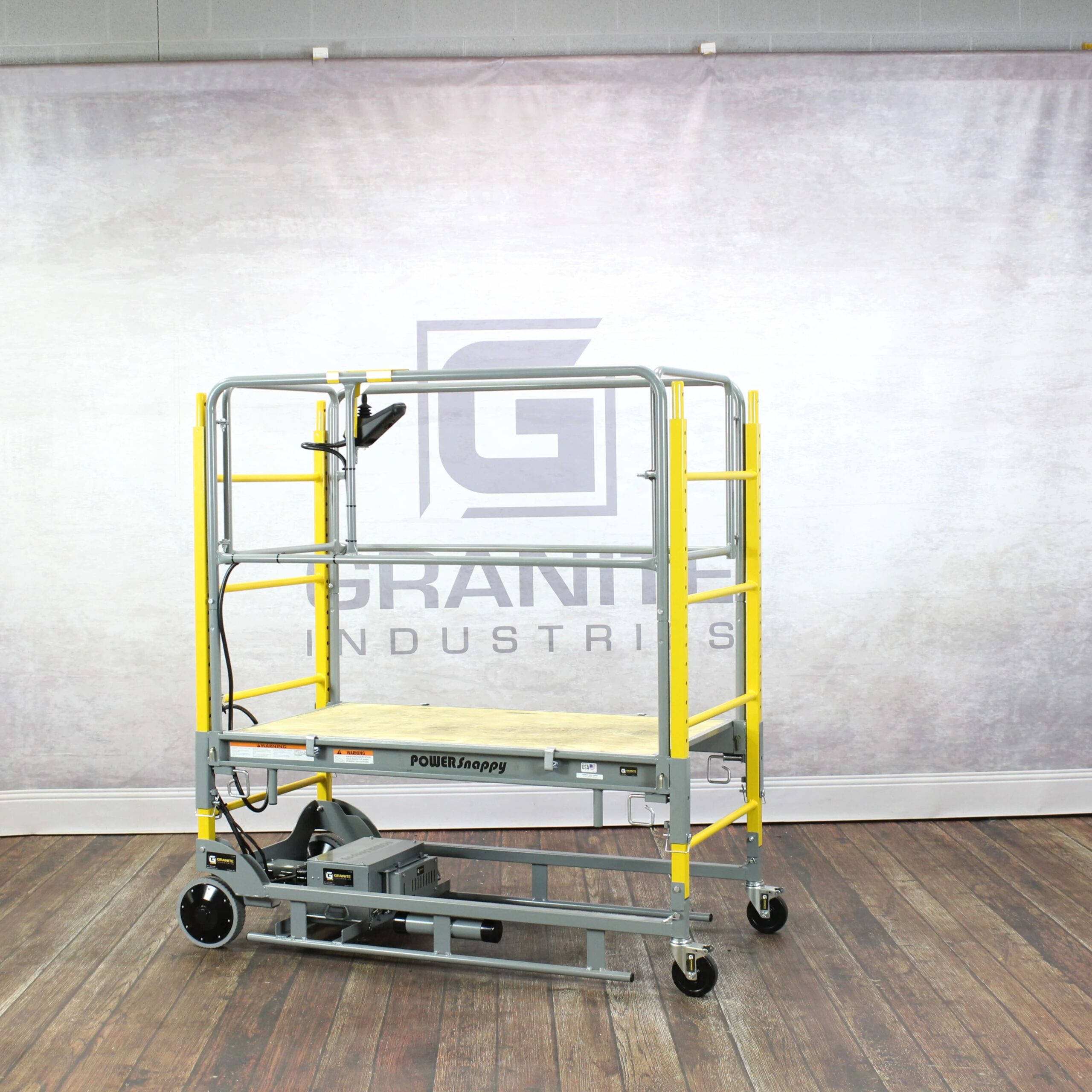 3 Meter One-Person Pusharound Lift, Electric - Image 4