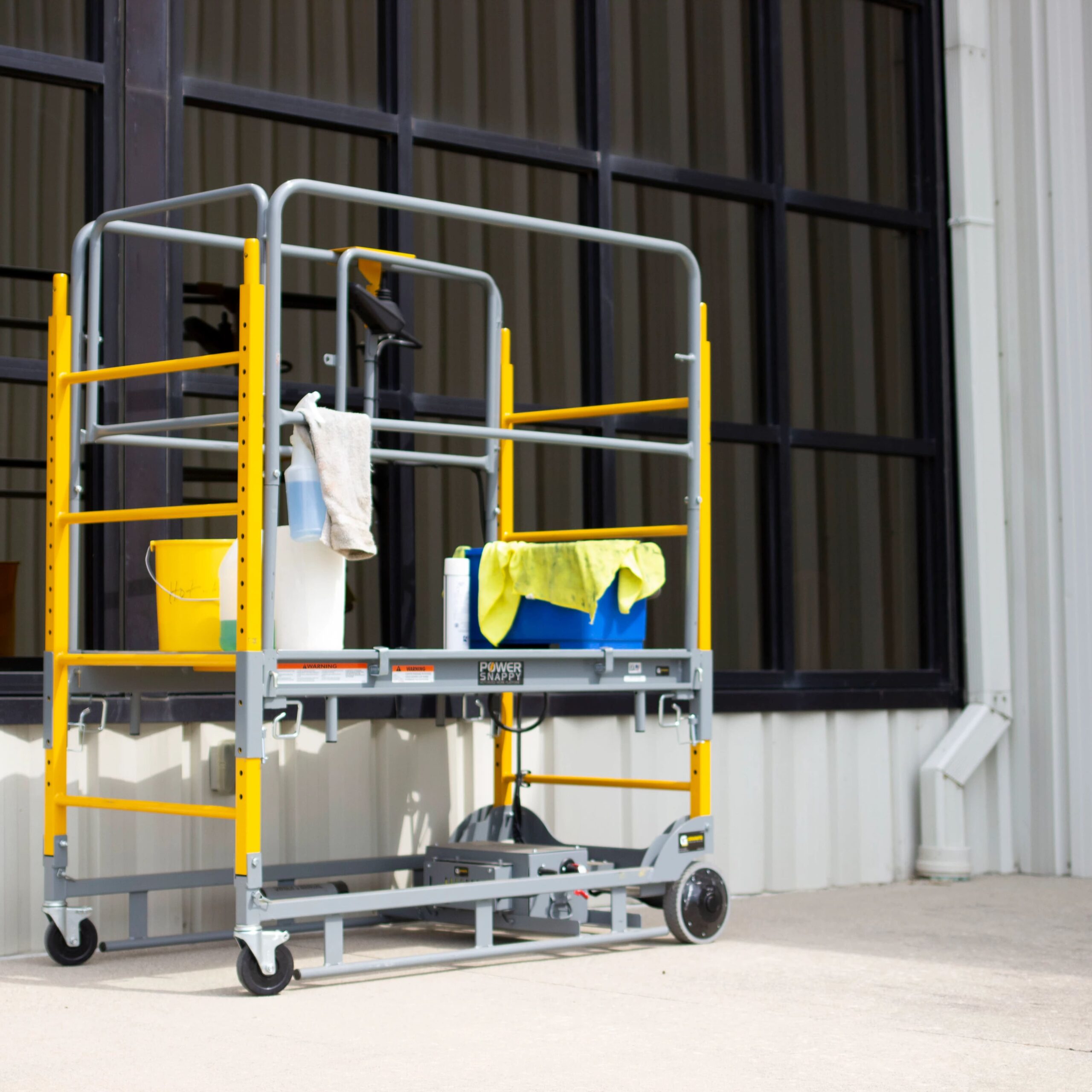 3 Meter One-Person Pusharound Lift, Electric - Image 5