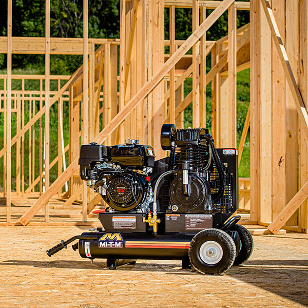 Air Compressor, 15-20 CFM, Gas Powered - Image 3