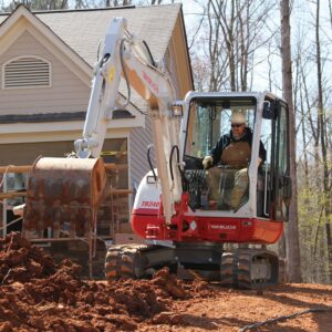 7,000-10,000 lb. Mini Excavator, Zero Tail Swing